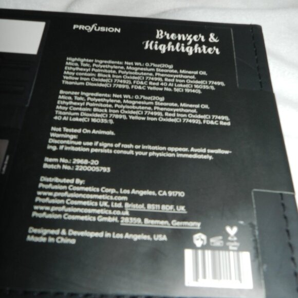 Profusion Cosmetics Bronze & Highlight Complete Highlight Bronzer Kit - Picture 12 of 15